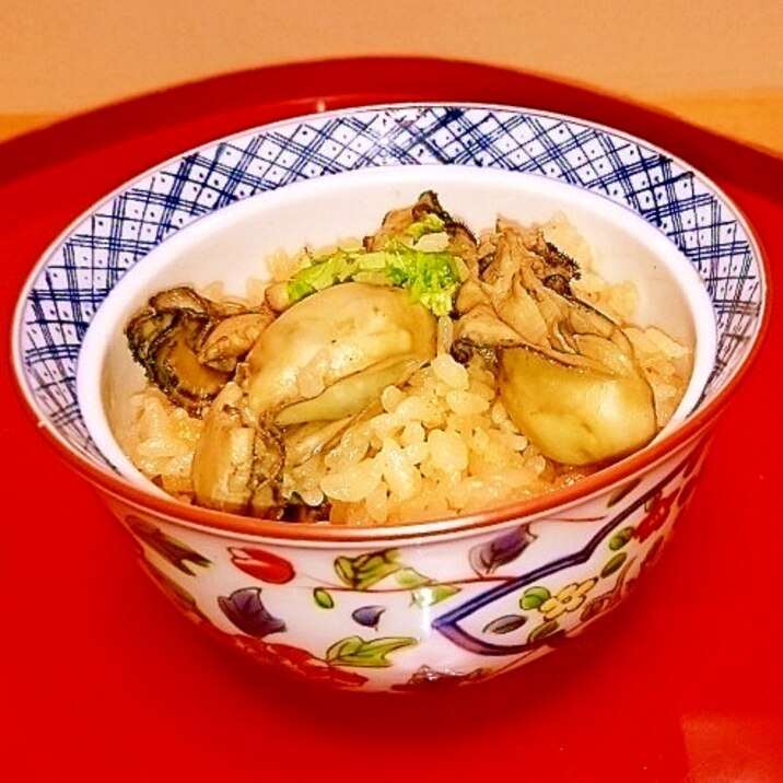 牡蠣のうまみた~っぷり♪かきご飯@炊飯器